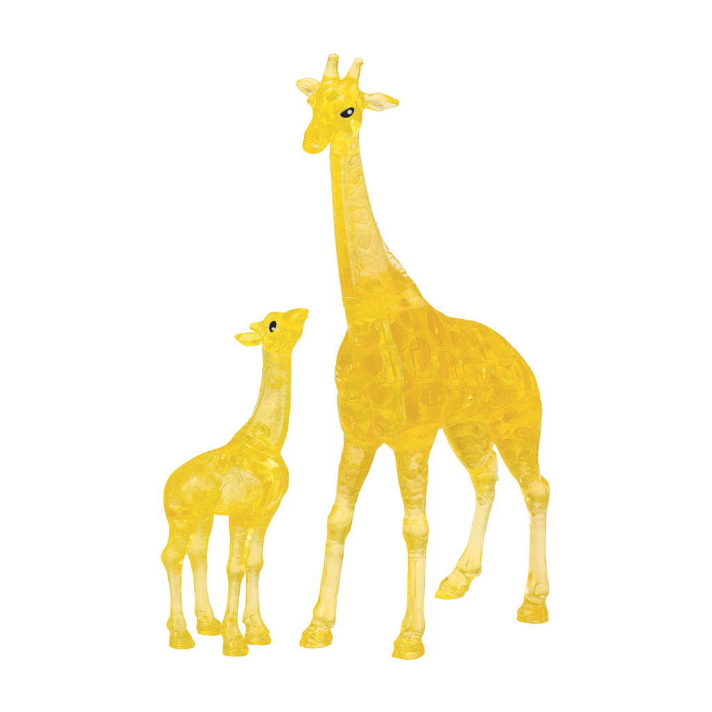 BePuzzled 3D Crystal Puzzle - Giraffe and Baby: 38 Pcs