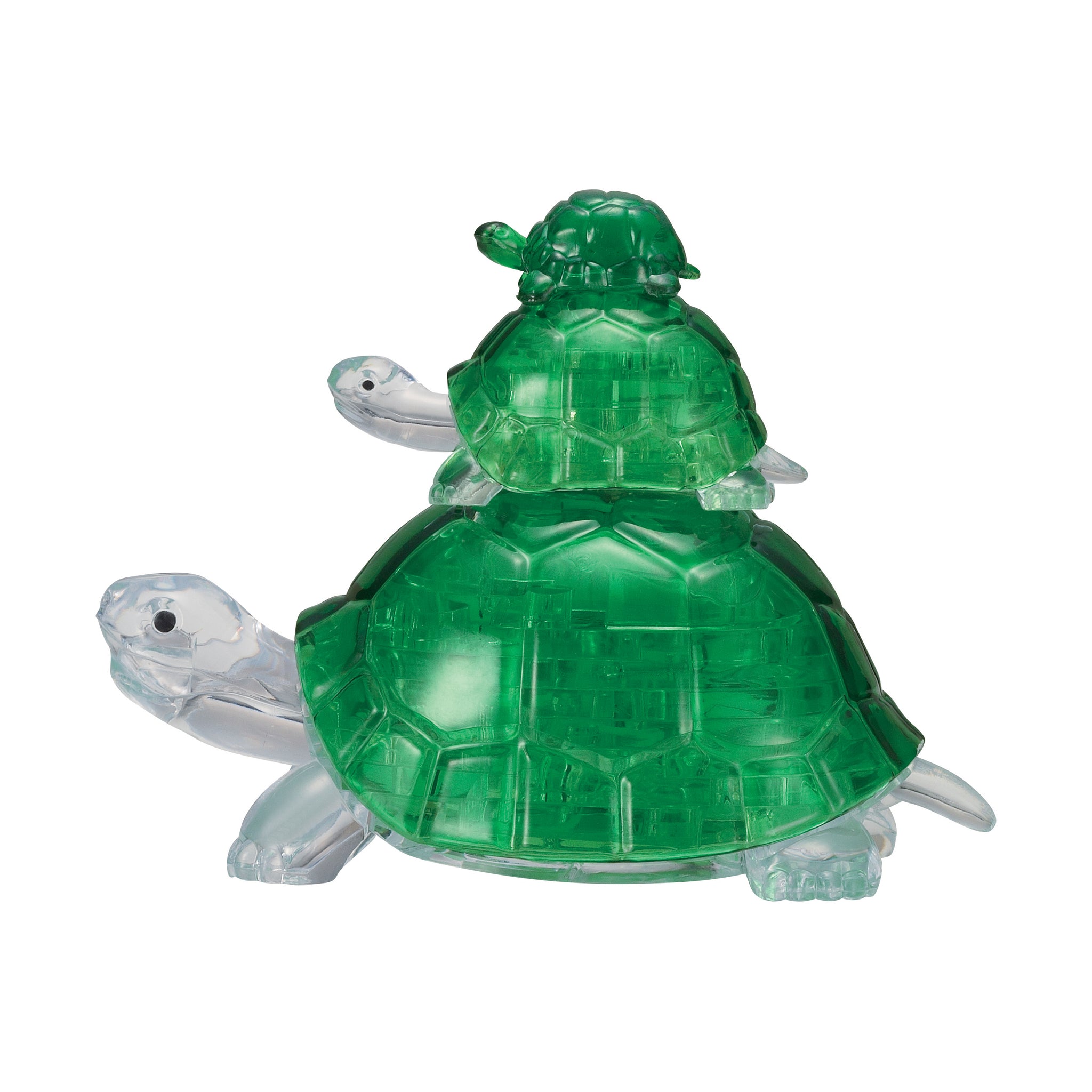 3D Crystal Puzzle - Turtles: 37 Pcs | 3D Puzzle | AreYouGame