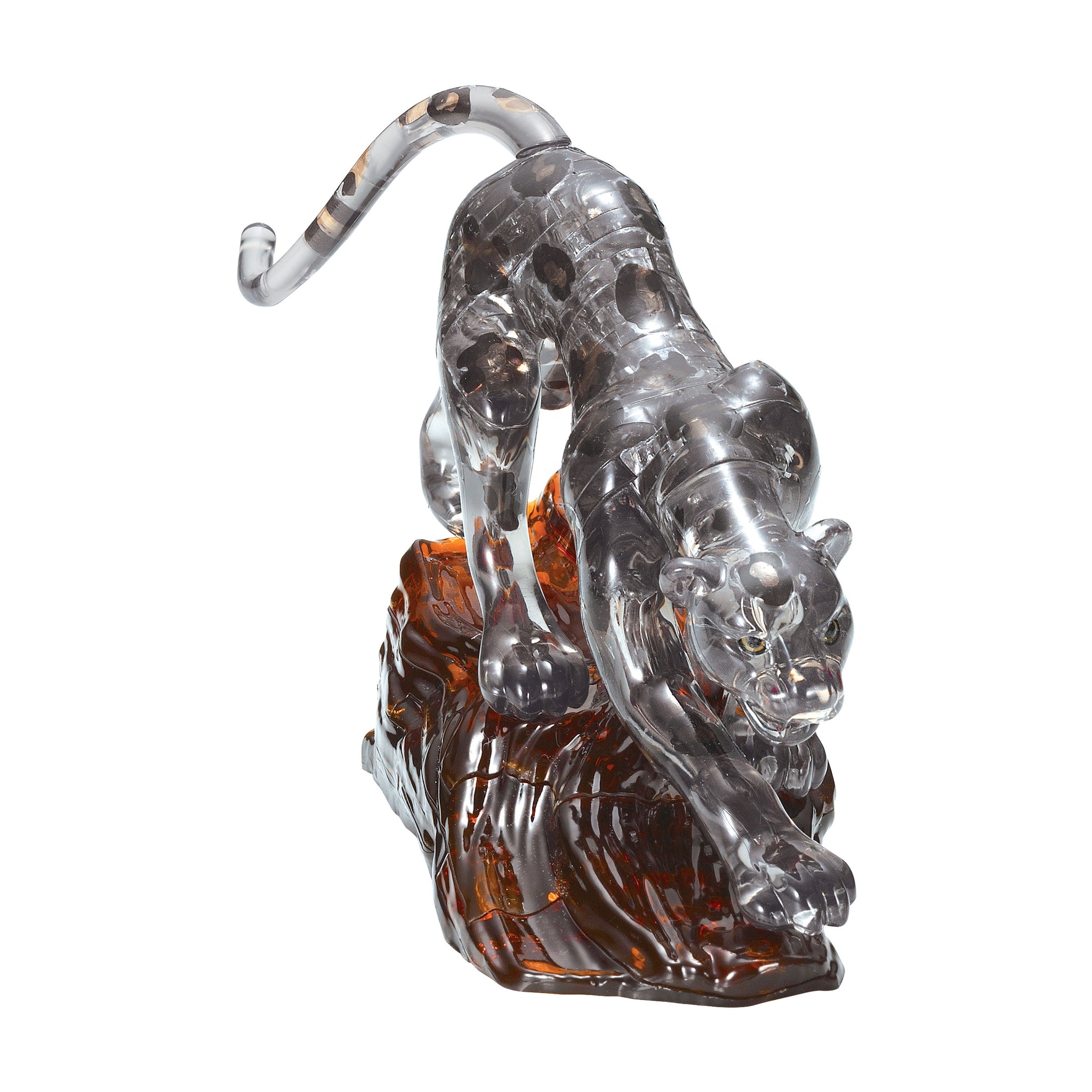 3D Crystal Puzzle - Panther (Black): 39 Pcs | AreYouGame
