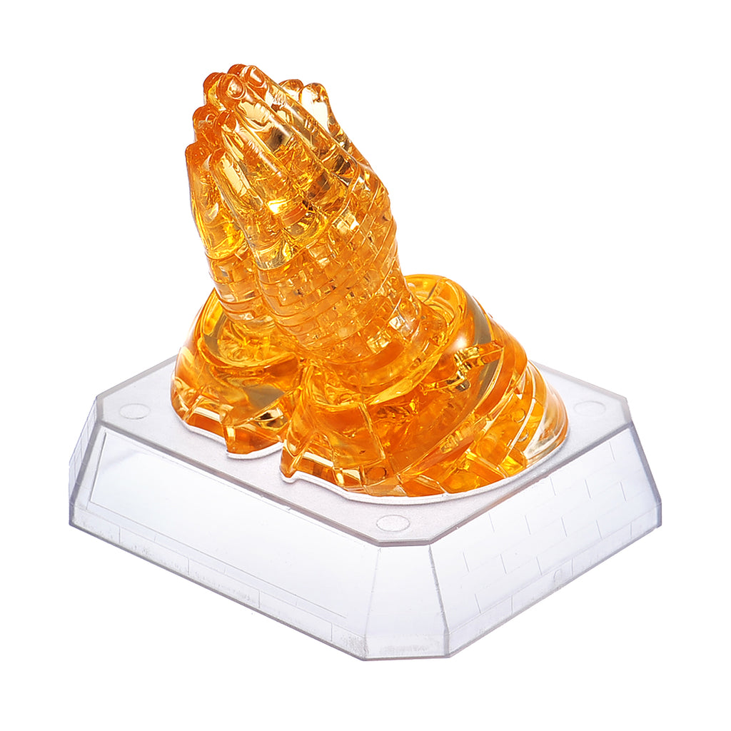 BePuzzled 3D Crystal Puzzle - Praying Hands: 42 Pcs