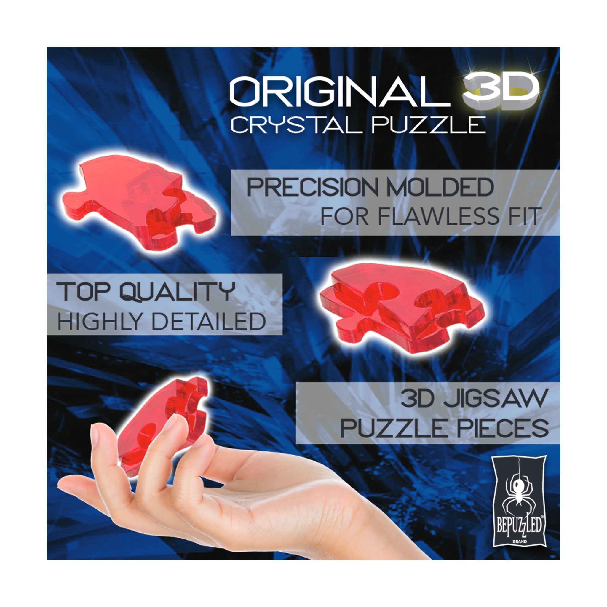 3D Crystal Puzzle - Disney Jasmine: 33 Pcs | AreYouGame.com