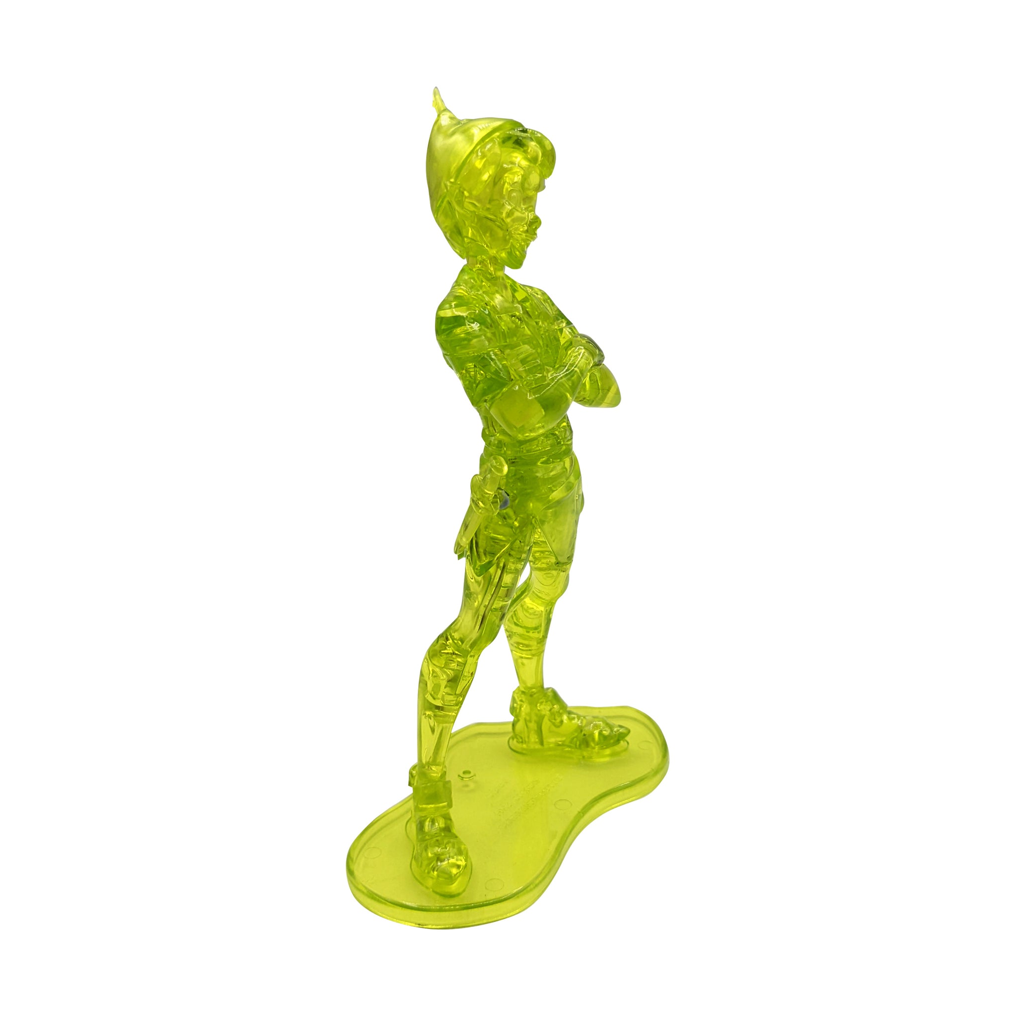 3D Crystal Puzzle - Disney Peter Pan (Green): 34 Pcs | AreYouGame