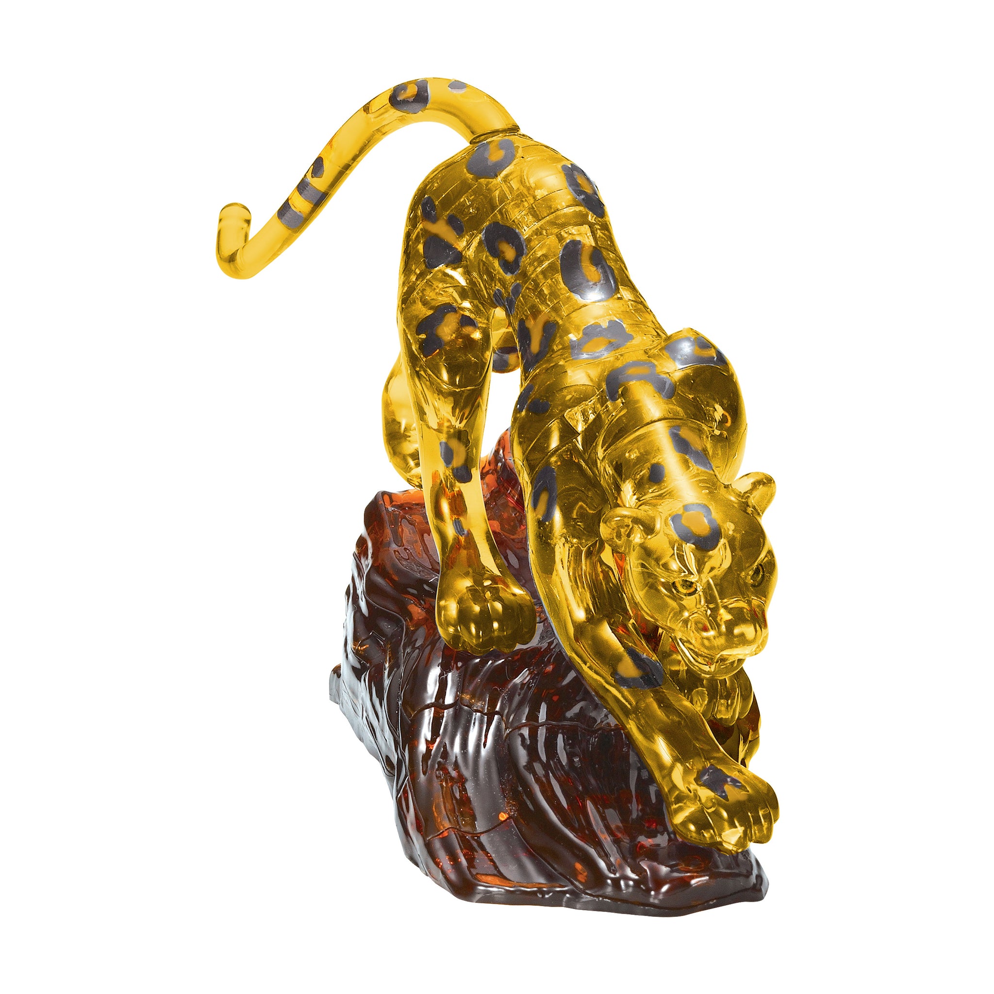 3D Crystal Puzzle - Leopard: 39 Pcs | AreYouGame – AreYouGame.com