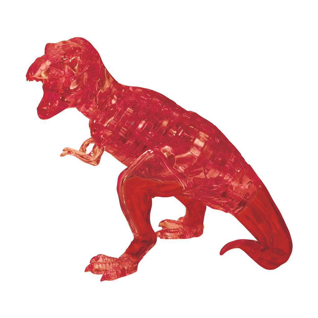 BePuzzled 3D Crystal Puzzle - T-Rex (Red): 49 Pcs