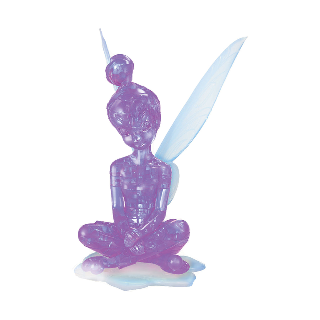 BePuzzled 3D Crystal Puzzle - Disney Tinker Bell (Purple): 43 Pcs