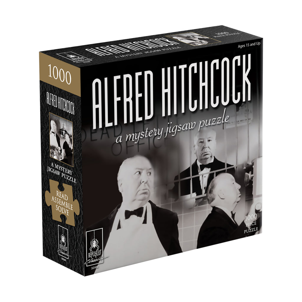 BePuzzled Alfred Hitchcock Mystery Jigsaw Puzzle: 1000 Pcs