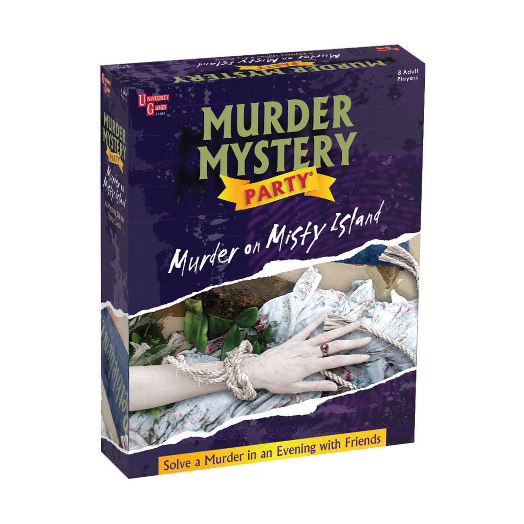 University Games Murder Mystery Party - Murder on Misty Island