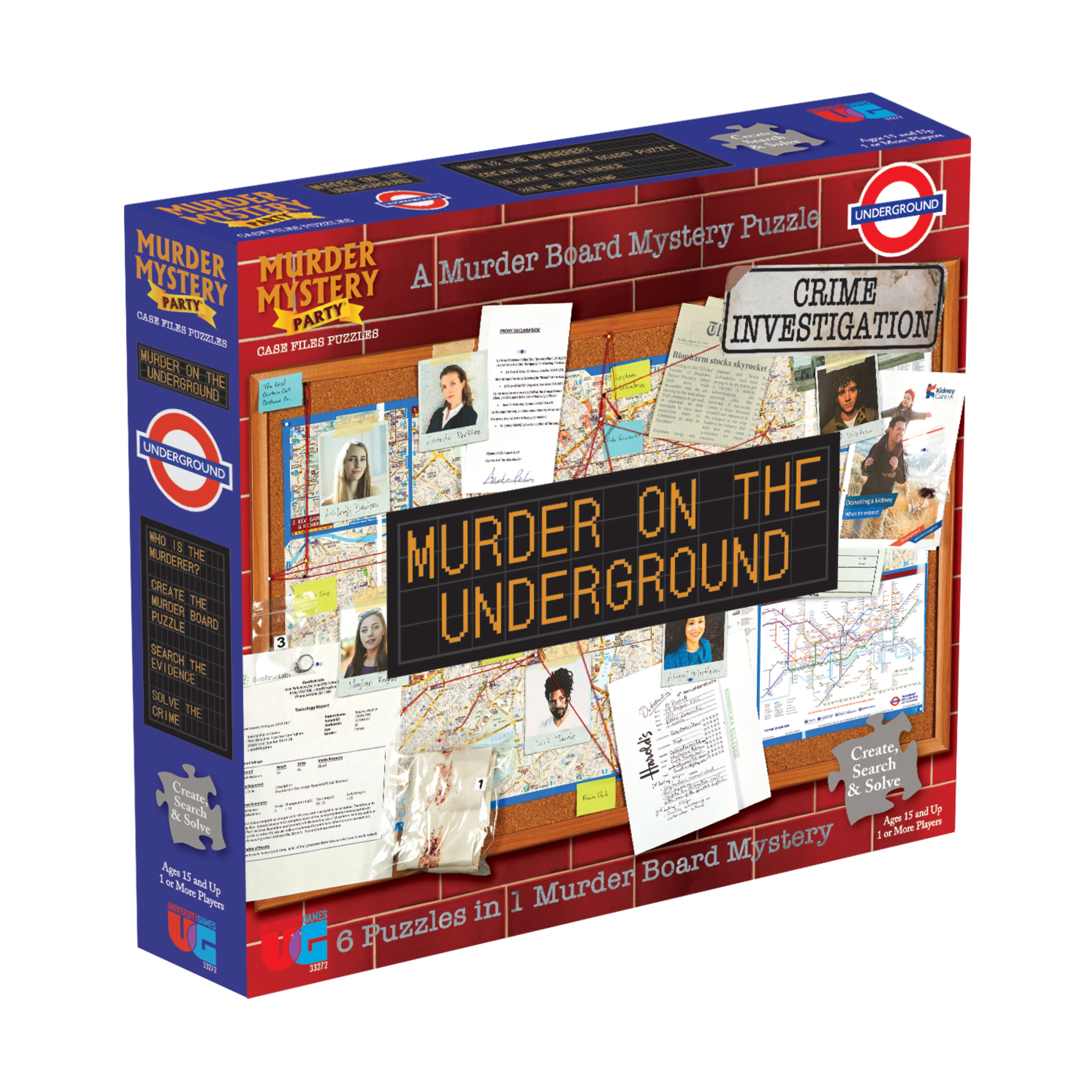 Murder Mystery Party Case Files: Killer Startup - University Games – The  Red Balloon Toy Store
