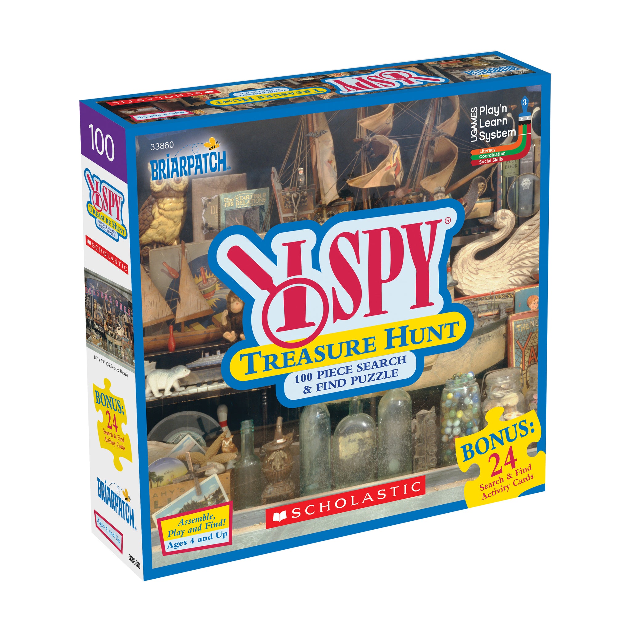 I Spy Treasure Hunt Search & Find Puzzle: 100 Pcs | AreYouGame