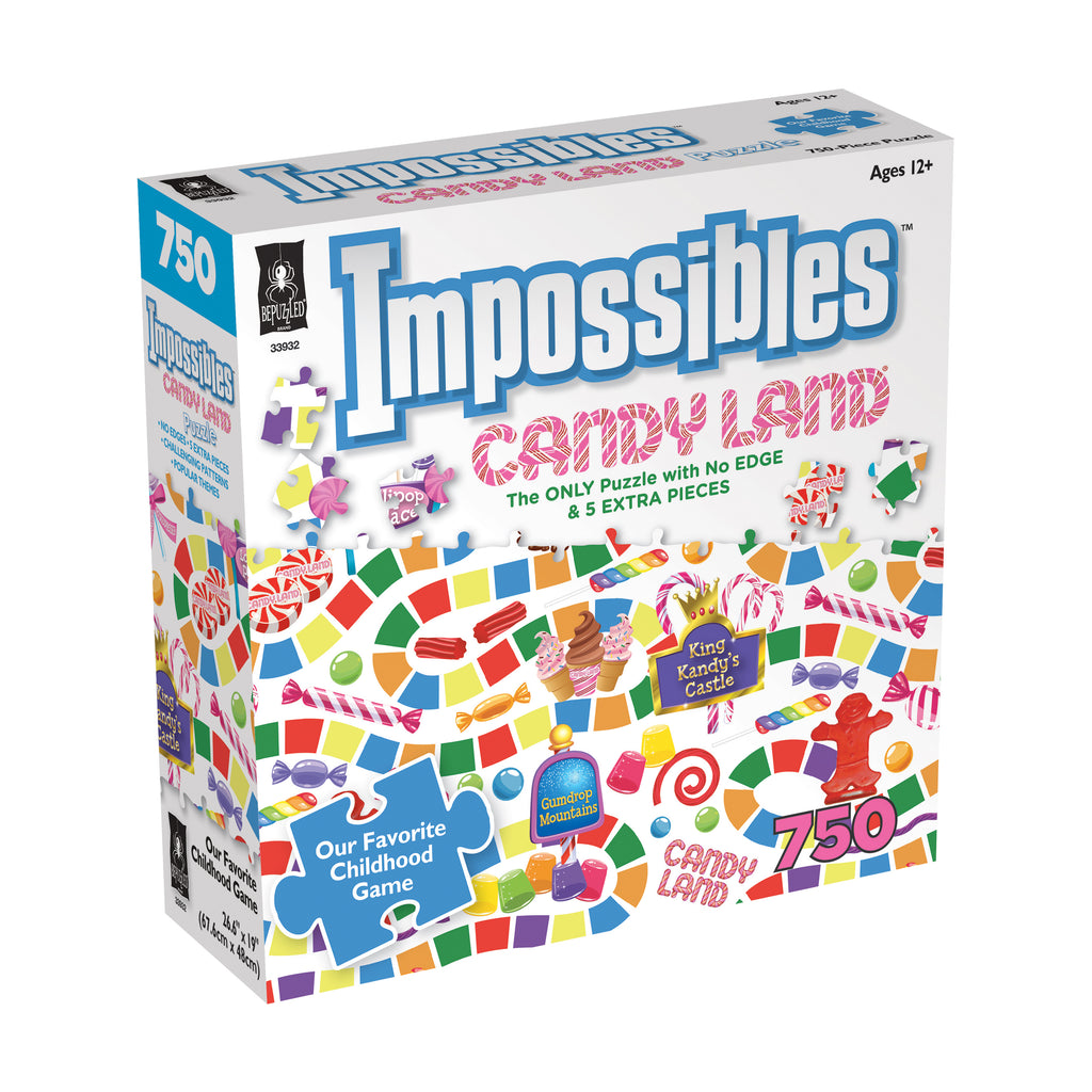 BePuzzled Impossibles Puzzle - Hasbro Candy Land: 750 Pcs