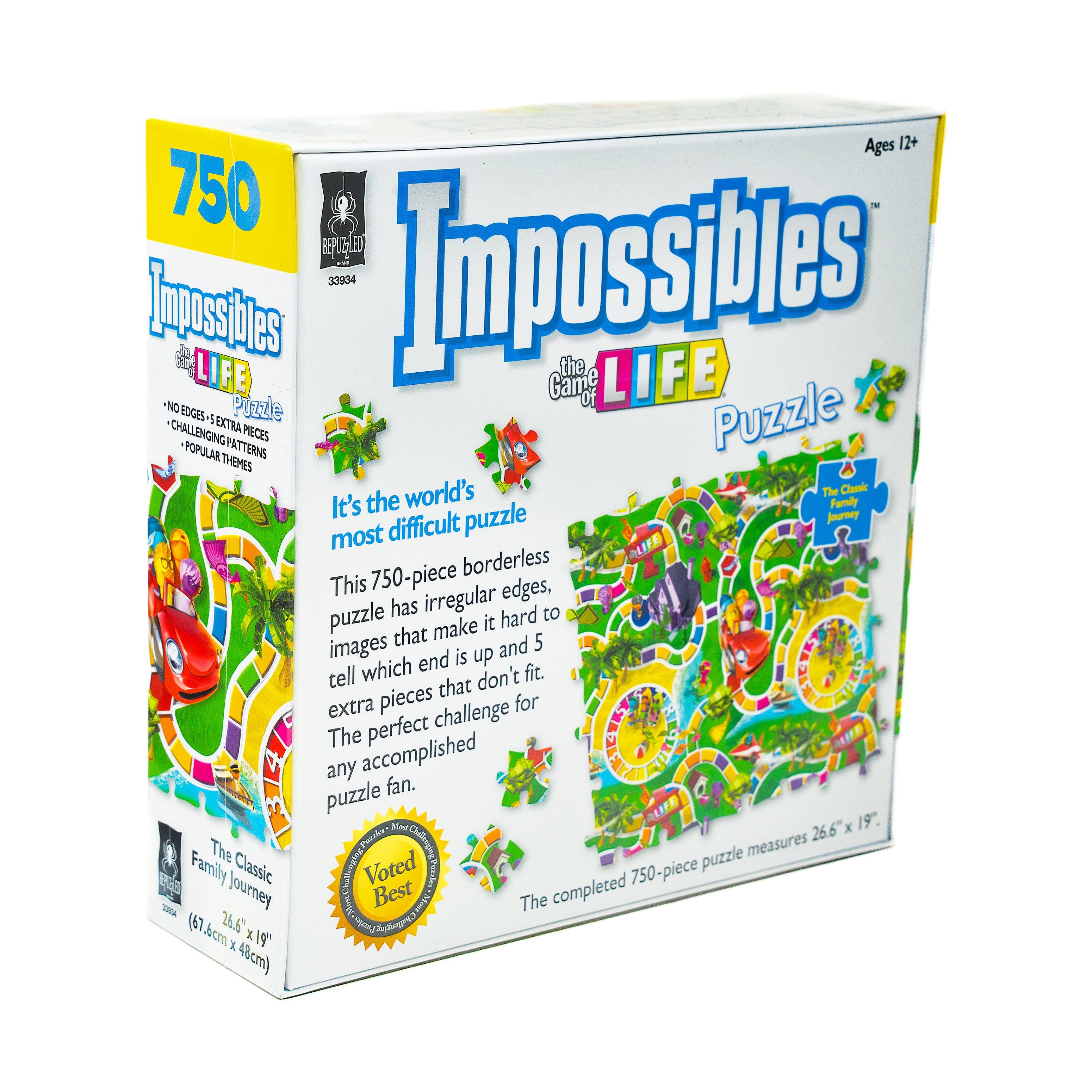 Impossibles Puzzle - Hasbro The Game of Life: 750 Pcs