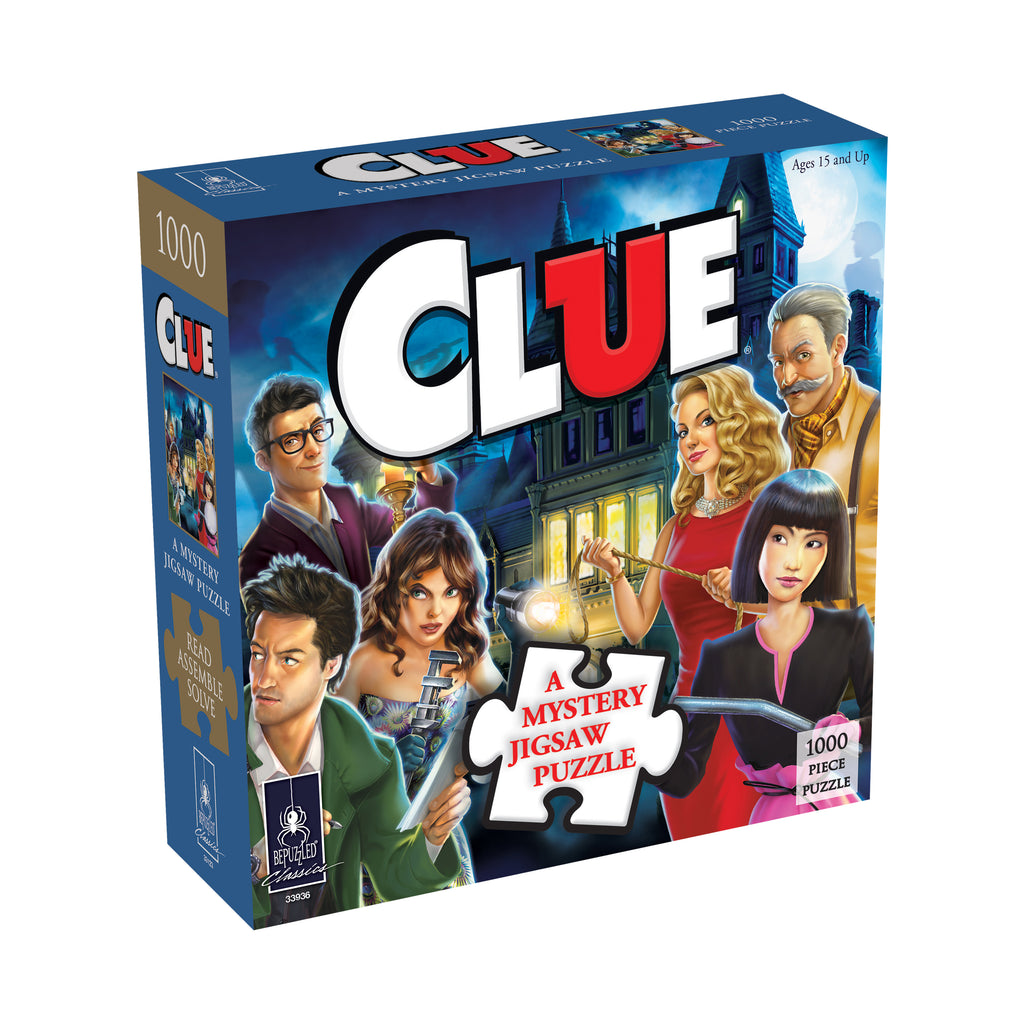 BePuzzled Clue - A Mystery Jigsaw Puzzle: 1000 Pcs