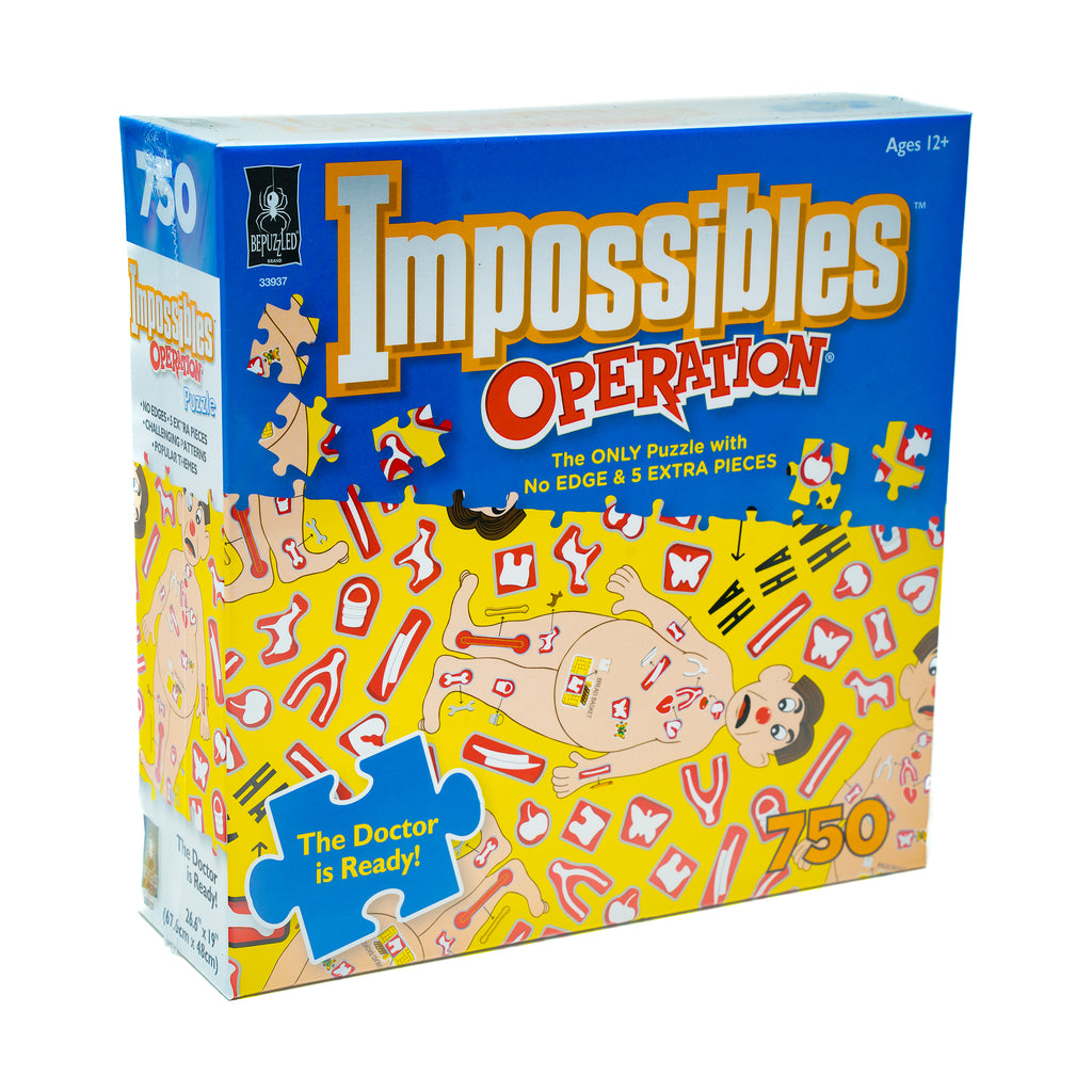 BePuzzled Impossibles Puzzle - Hasbro Operation: 750 Pcs