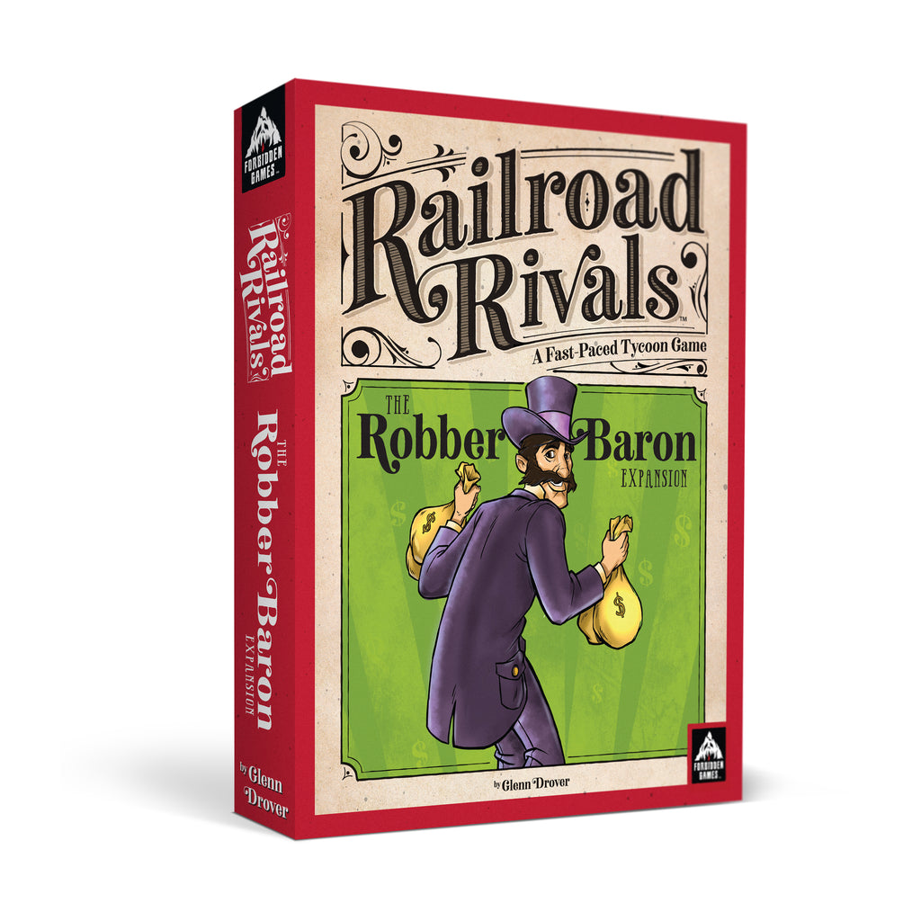 Forbidden Games Railroad Rivals - The Robber Baron Expansion