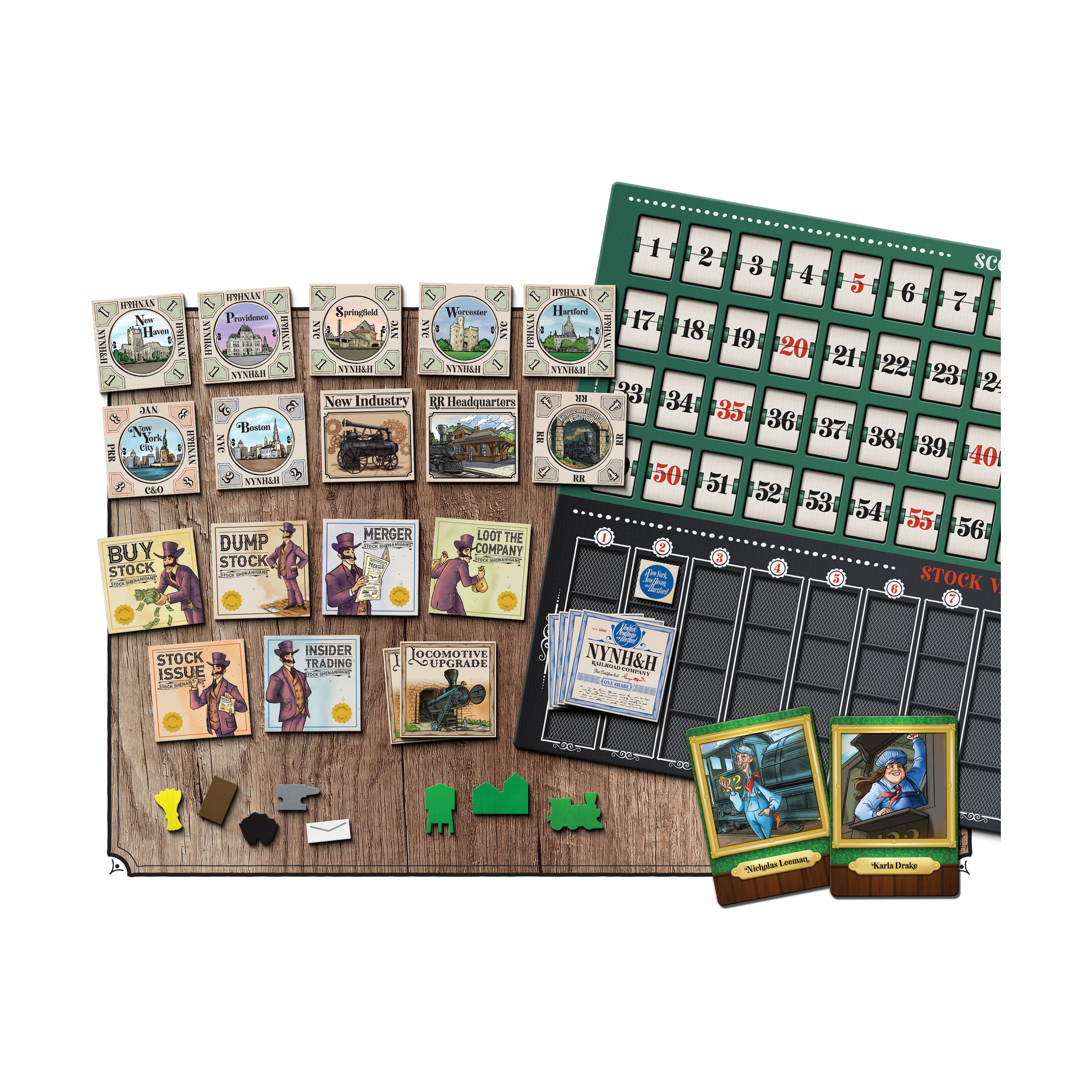 Railroad Rivals Railroad Rivals - The Robber Baron Expansion | Strategy Games ...