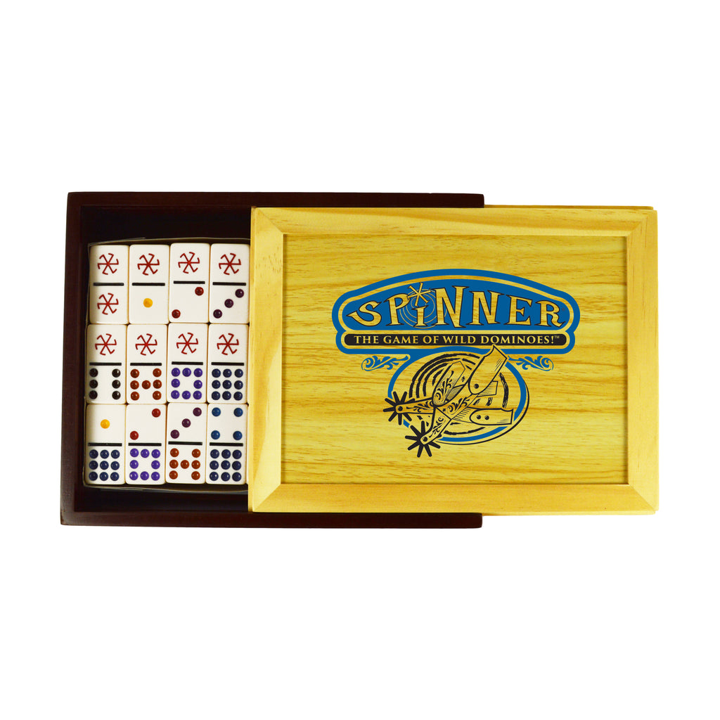 Front Porch Classics Spinner - The Game of Wild Dominoes!