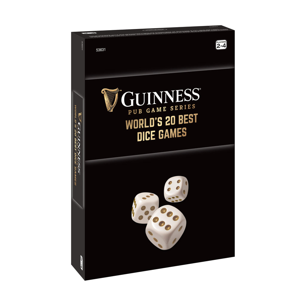Front Porch Classics Guinness Pub Game Series - World's 20 Best Dice Games