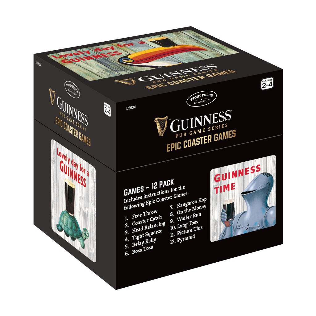 Front Porch Classics Guinness Pub Game Series - Epic Coaster Games