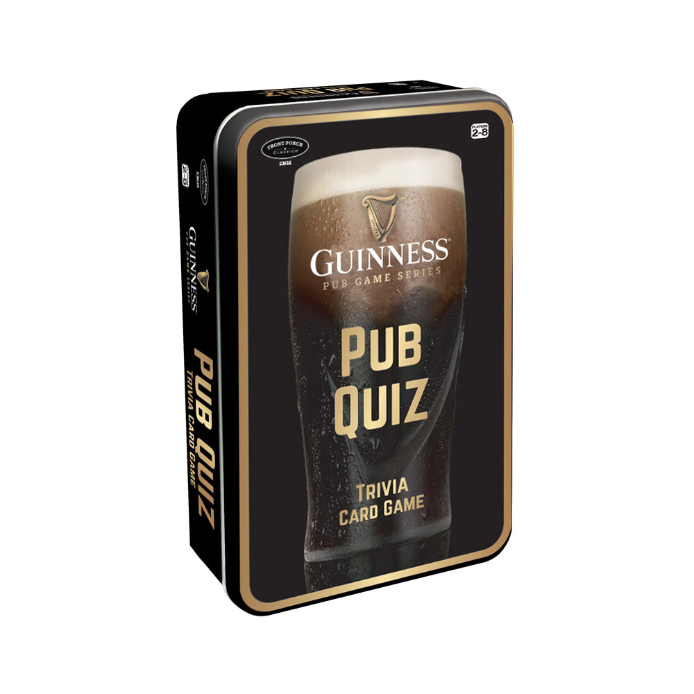 Front Porch Classics Guinness Pub Game Series - Pub Quiz Trivia Card Game
