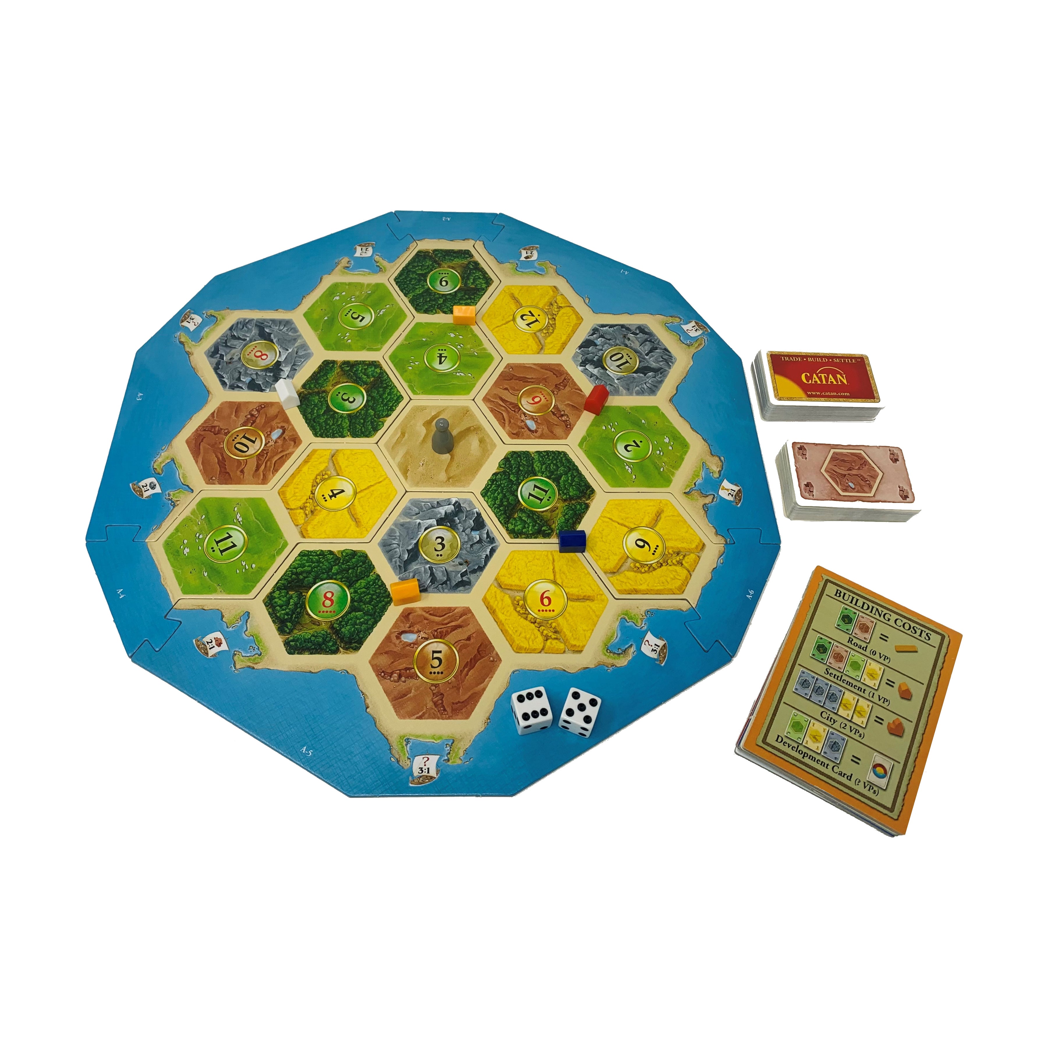 Rivals for Catan Deluxe - 2-Player Card Game, AreYouGame