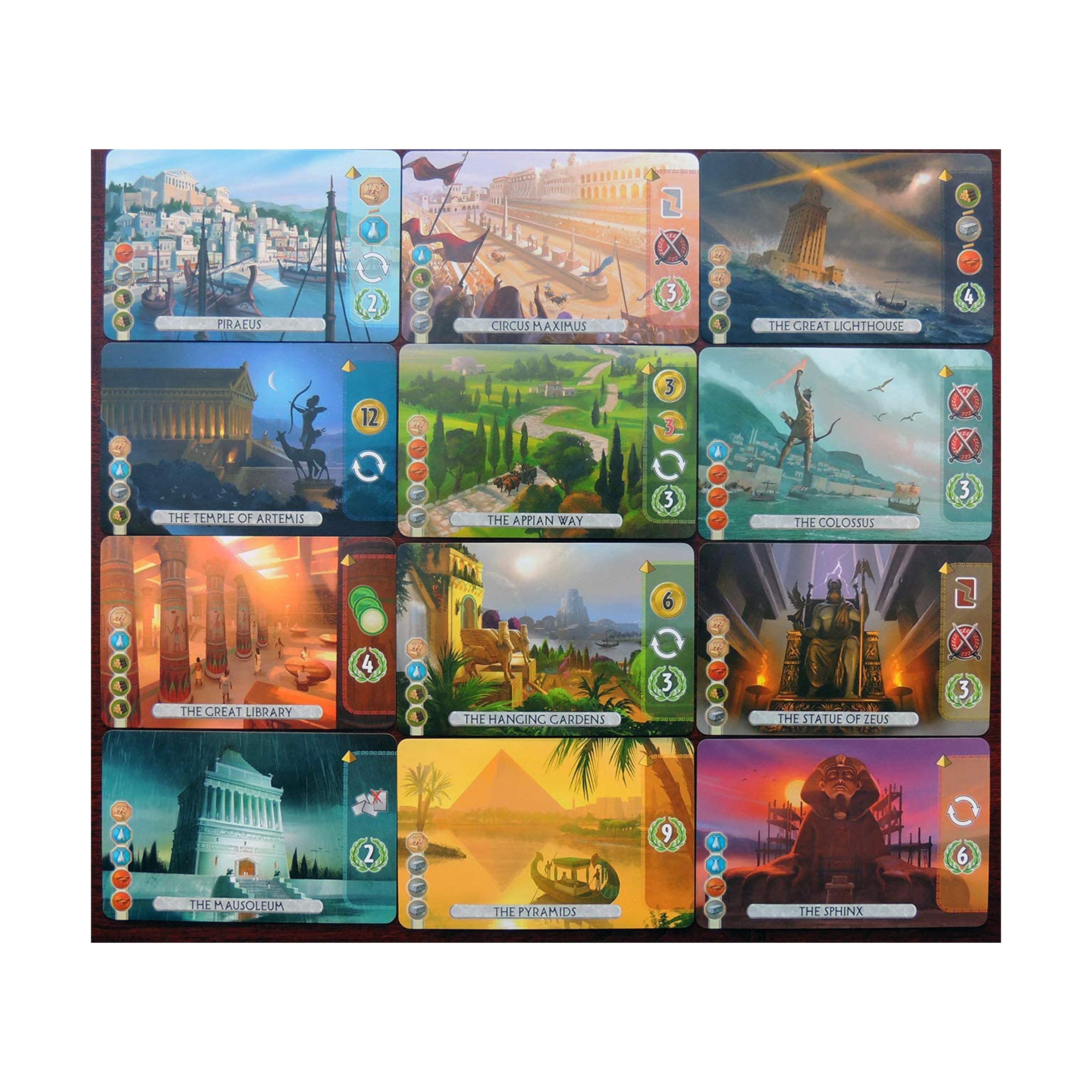 Seven Wonders Duel Game – Allport Editions