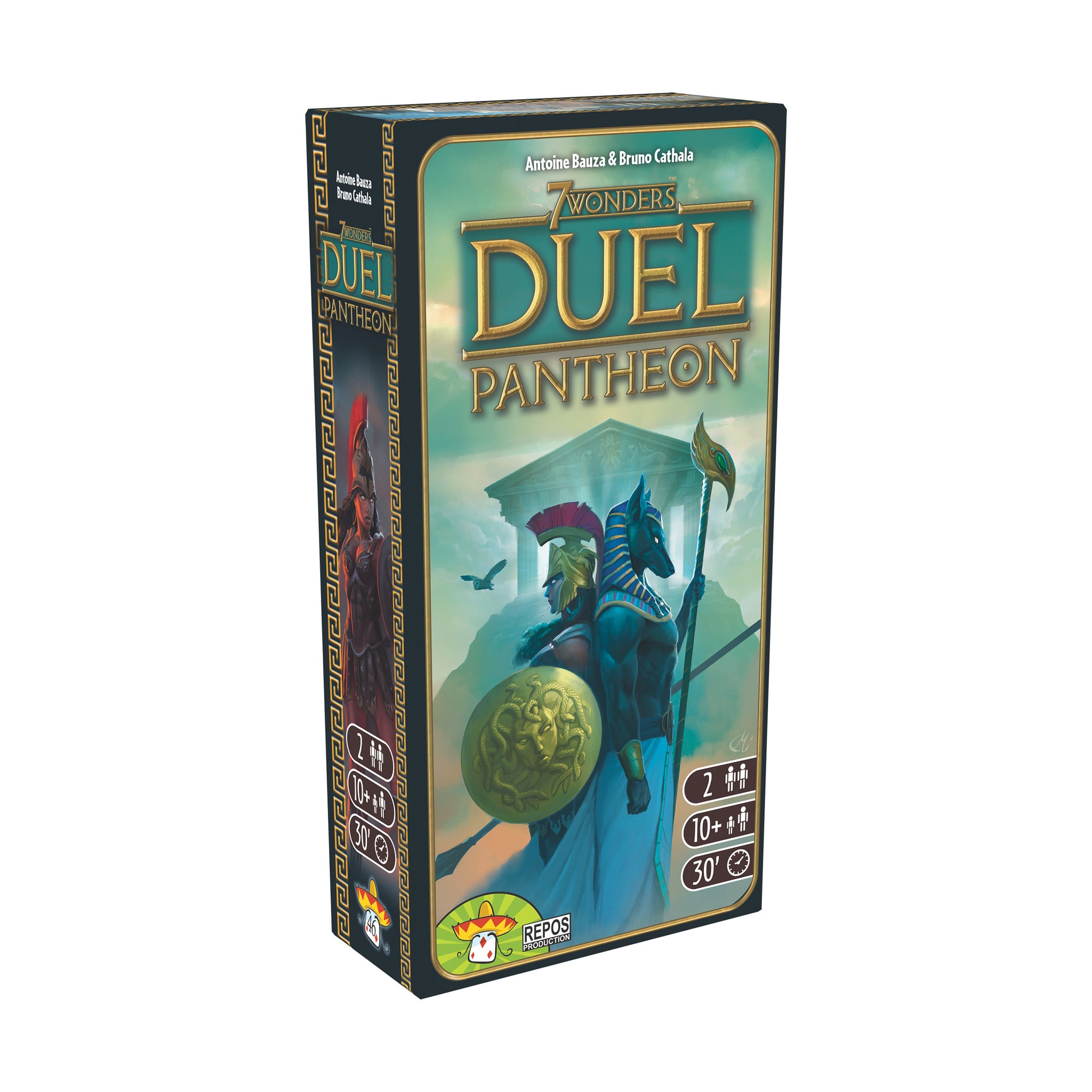 7 wonders duel pantheon card sleeves - (base or with exp) organizer Our products are compatible with the respective games only and all rights are reserved by the respective rights holders. 7 wonders duel pantheon card