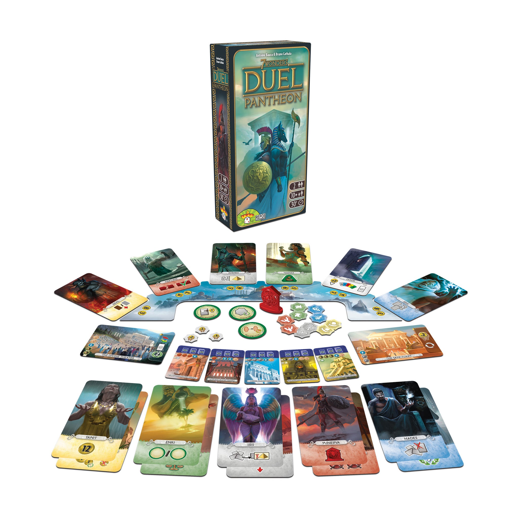 7 wonders duel pantheon card sleeves 7 Wonders - Duel