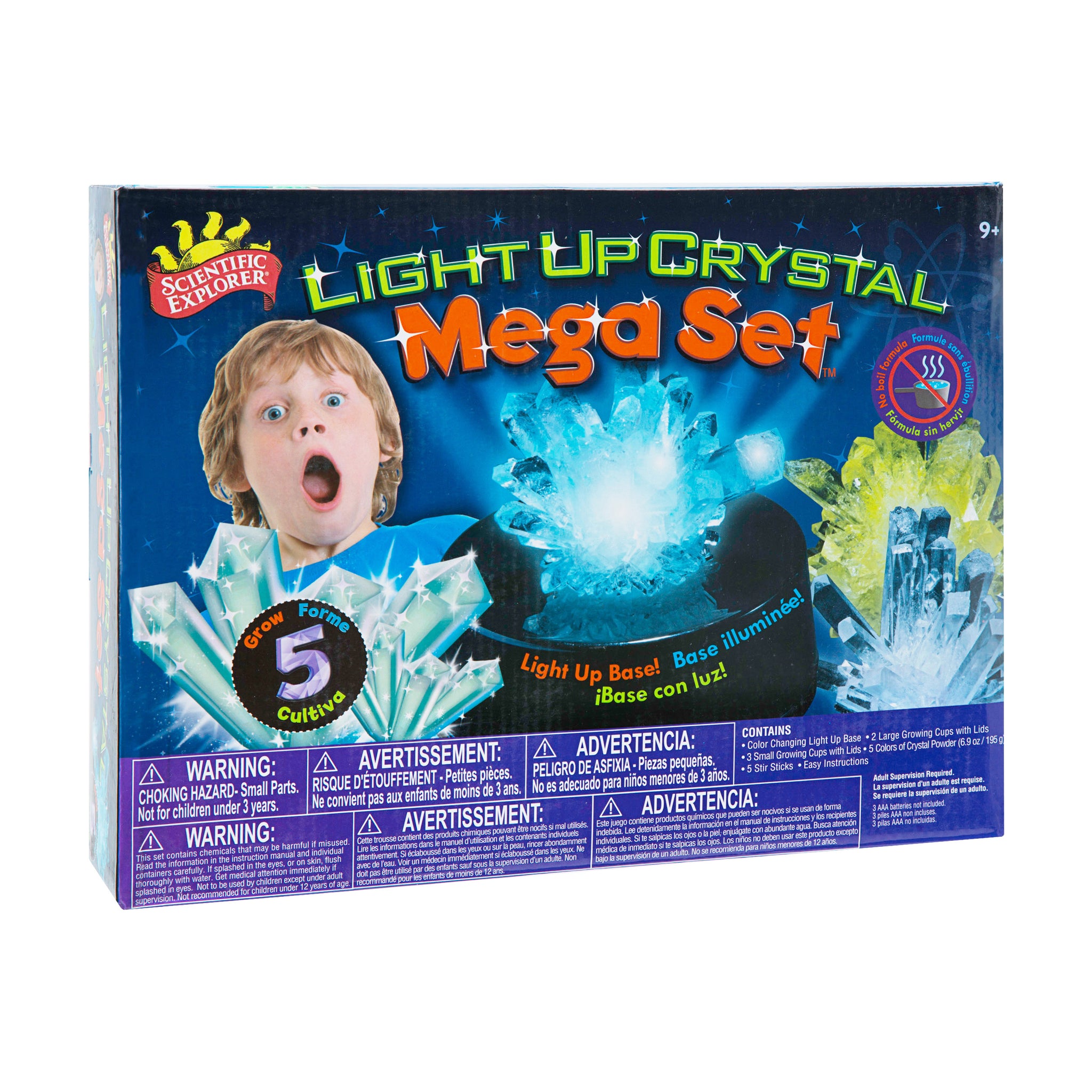 Light Up Crystal Mega Set | Science & Discovery | AreYouGame