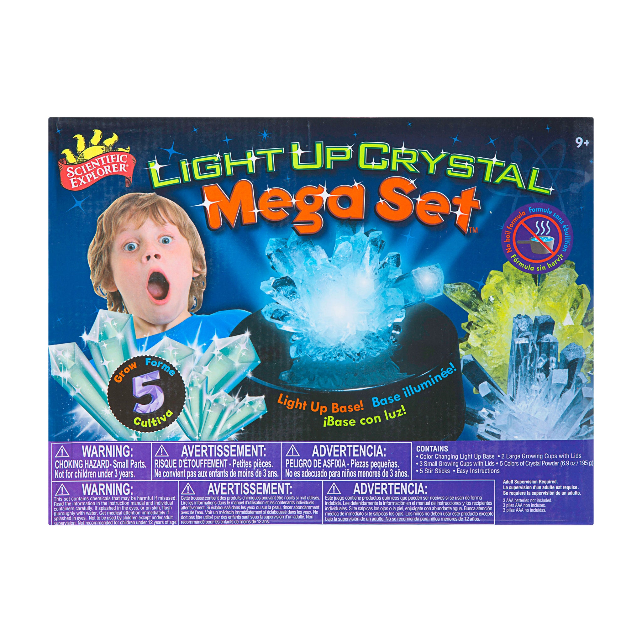 Light Up Crystal Mega Set | Science & Discovery | AreYouGame