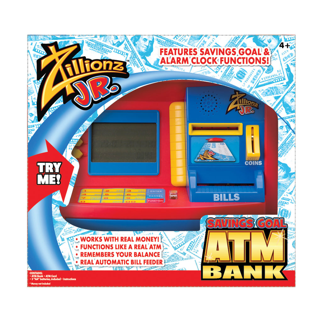 Zillionz Jr. Deluxe Savings Goal ATM Bank