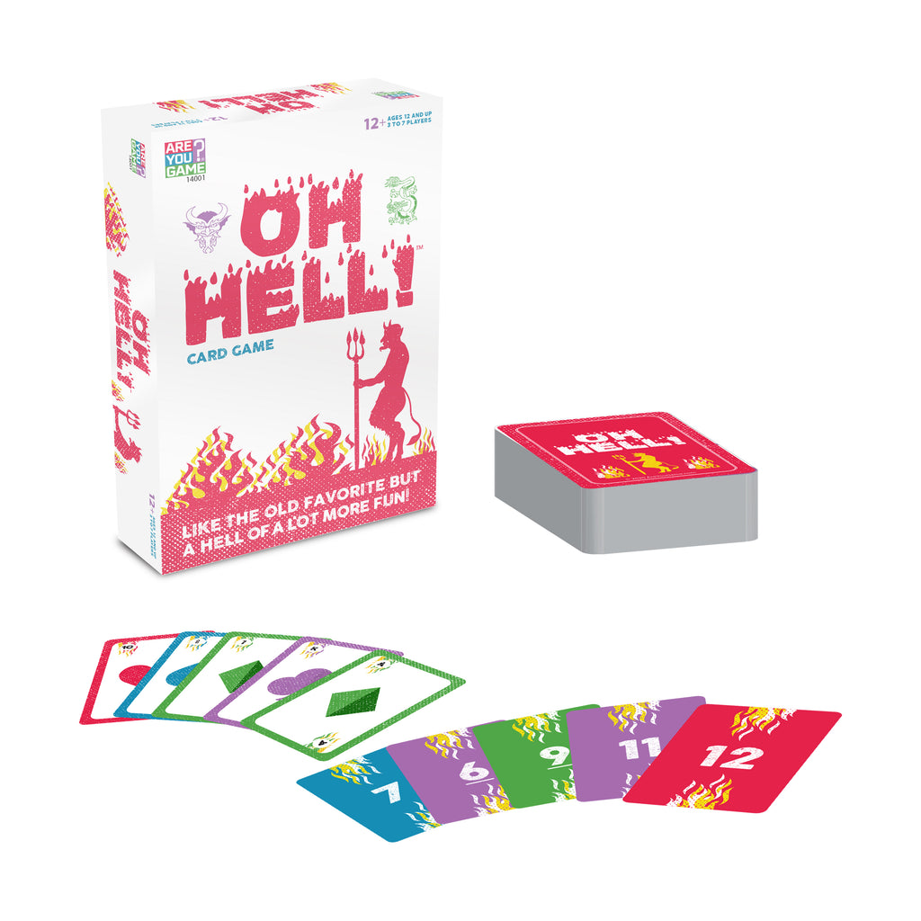 AreYouGame.com Oh Hell Card Game