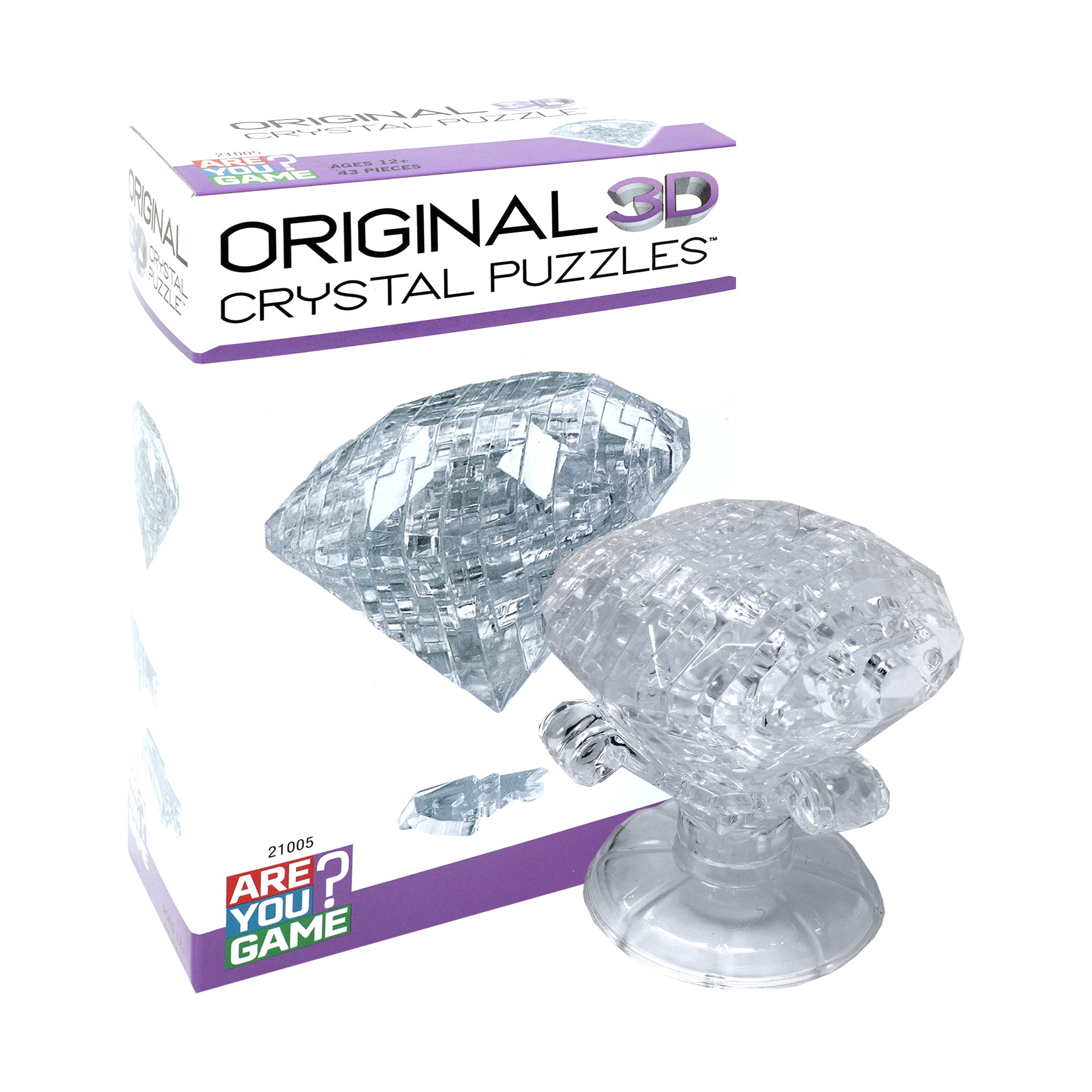 3D Crystal Puzzle - Diamond, 3D Puzzles