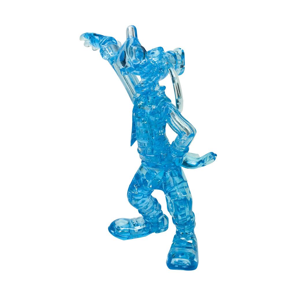 AreYouGame.com 3D Crystal Puzzle - Disney Goofy (Blue): 38 Pcs