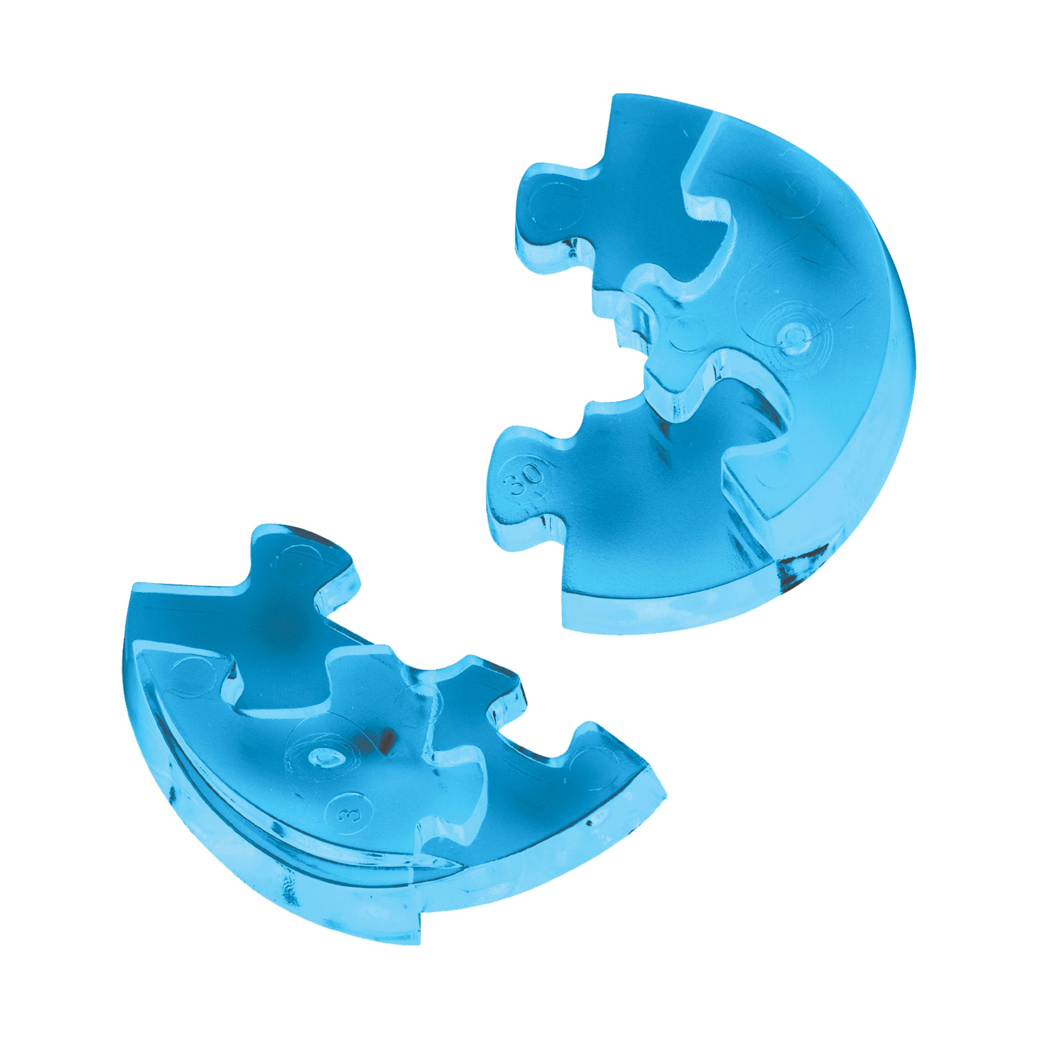 3D Crystal Puzzle - Disney Goofy (Blue): 38 Pcs | AreYouGame