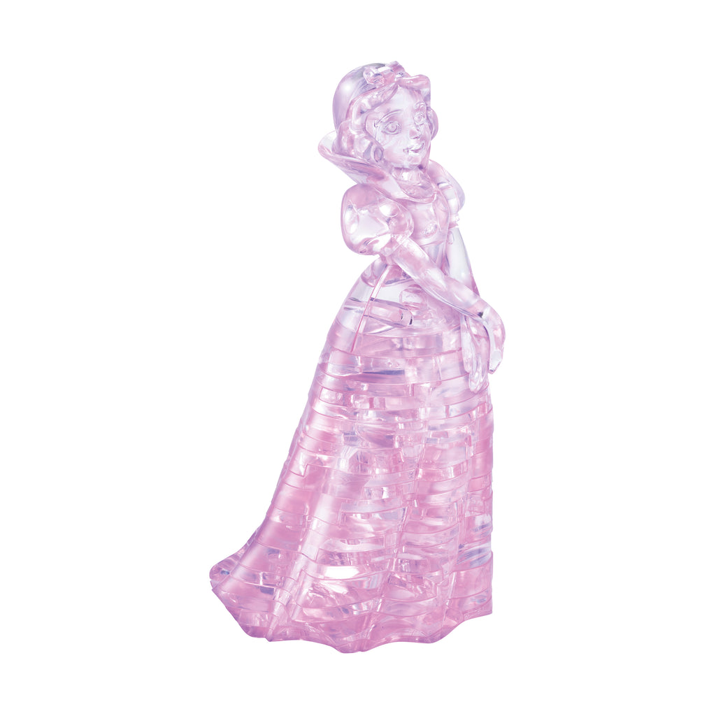 AreYouGame.com 3D Crystal Puzzle - Disney Snow White (Pink): 40 Pcs