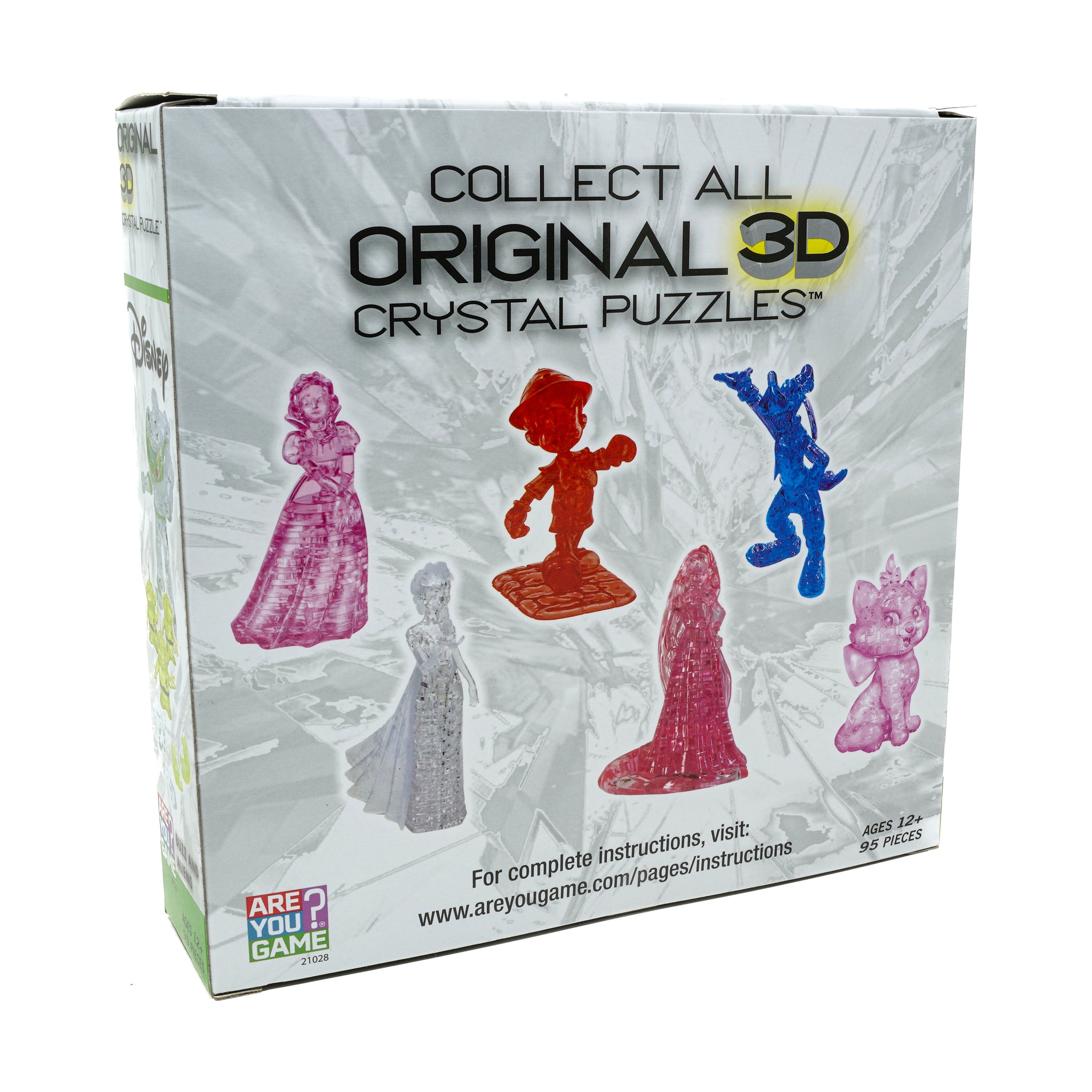 3D Crystal Puzzle - Disney Buzz and Aliens: 95 Pcs | AreYouGame