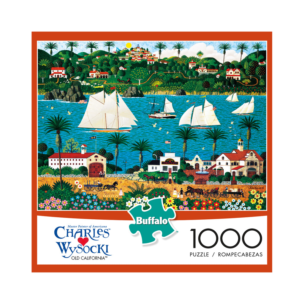 Buffalo Games Charles Wysocki - Old California: 1000 Pcs