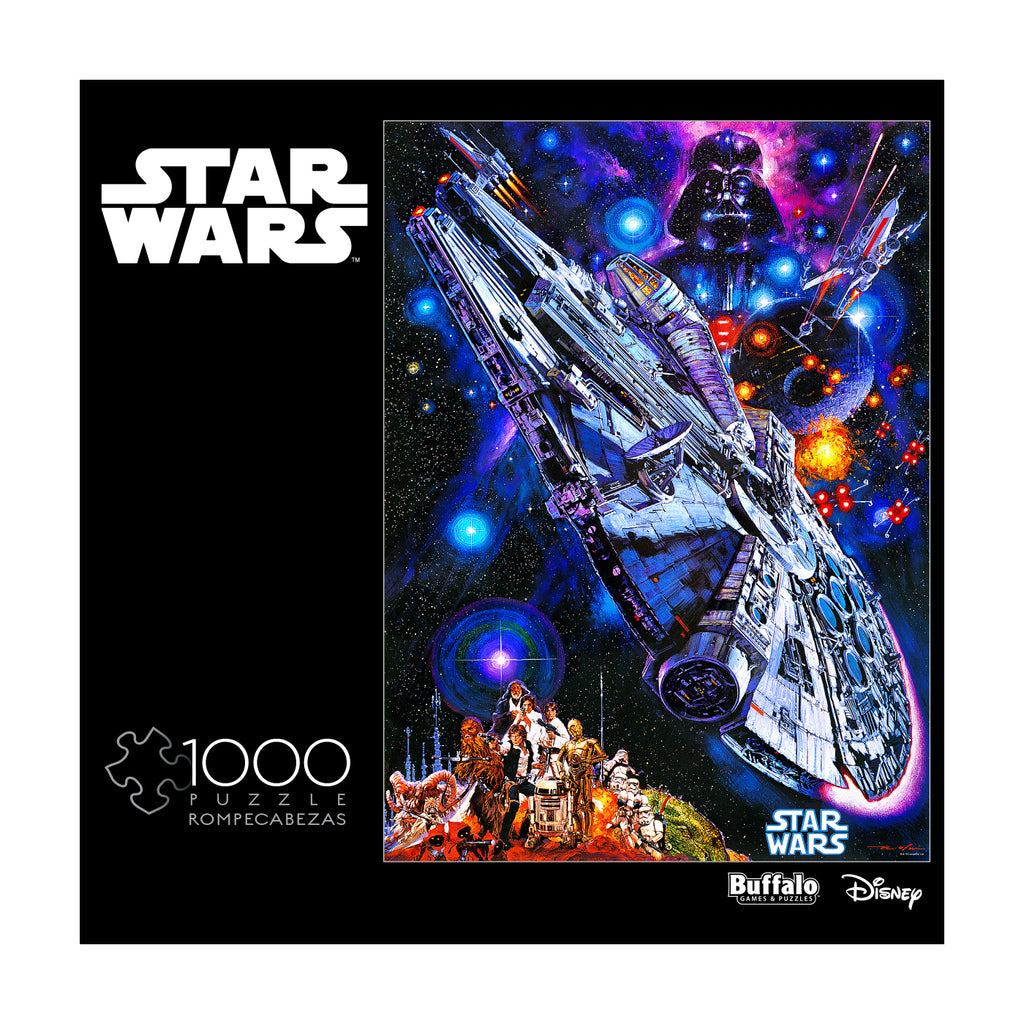Buffalo Games Star Wars Vintage Art - You're All Clear, Kid: 1000 Pcs