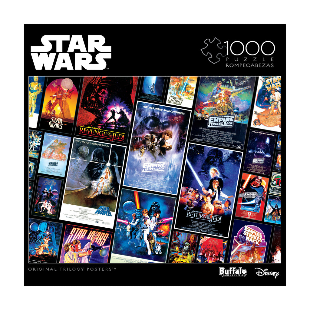 Buffalo Games Star Wars Collage - Original Trilogy Posters: 1000 Pcs