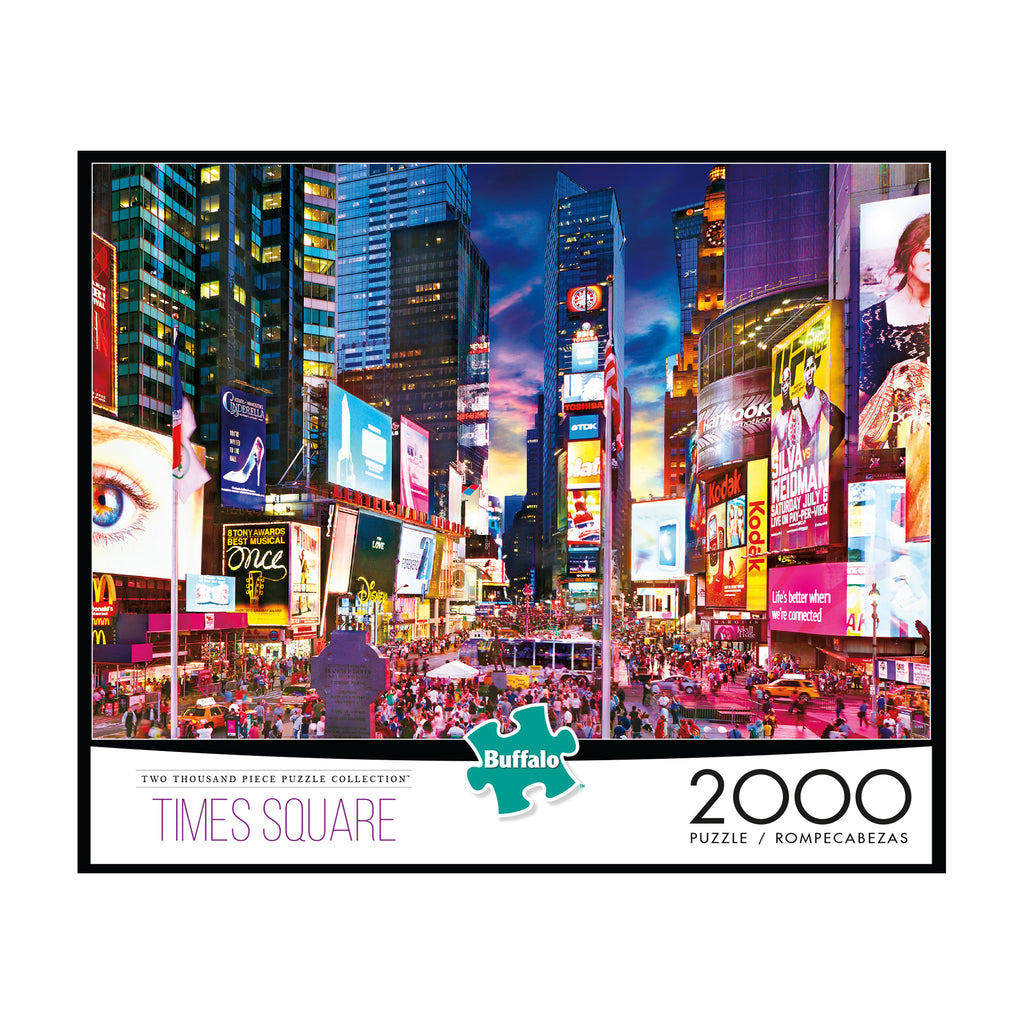 Buffalo Games Times Square Jigsaw Puzzle: 2000 Pcs