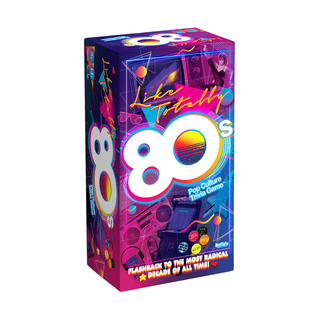 Buffalo Games Like Totally 80s Pop Culture Trivia Game