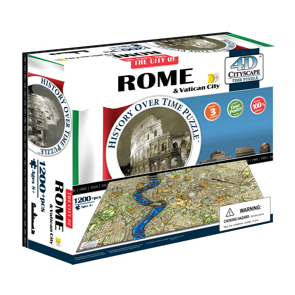 4D Cityscape 4D Cityscape Time Puzzle - Rome, Italy
