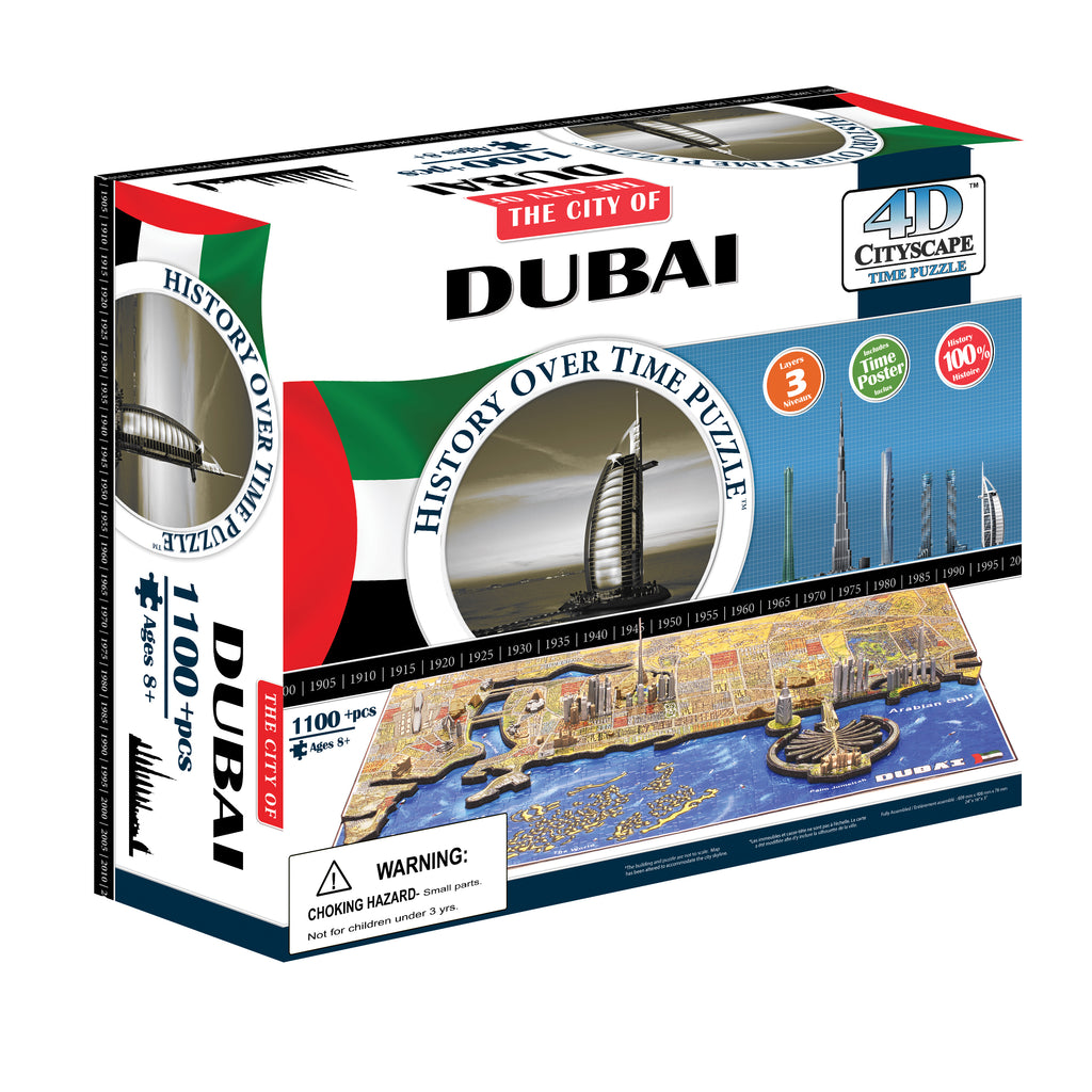 4D Cityscape 4D Cityscape Time Puzzle - Dubai, UAE