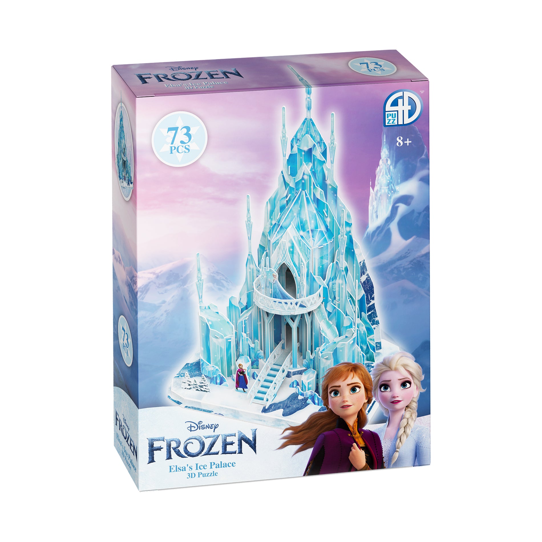 Disney Frozen - Elsa's Ice Palace 3D Puzzle: 73 Pcs | AreYouGame