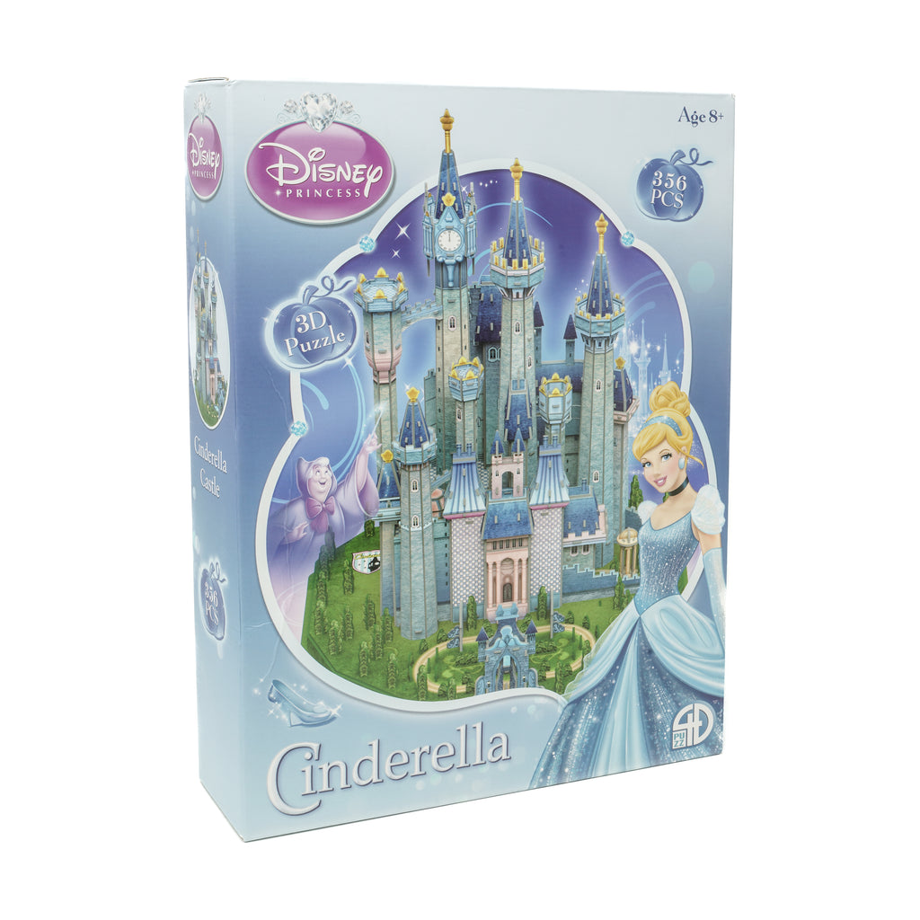 4D Cityscape Disney Princess - Cinderella Castle 3D Puzzle: 356 Pcs