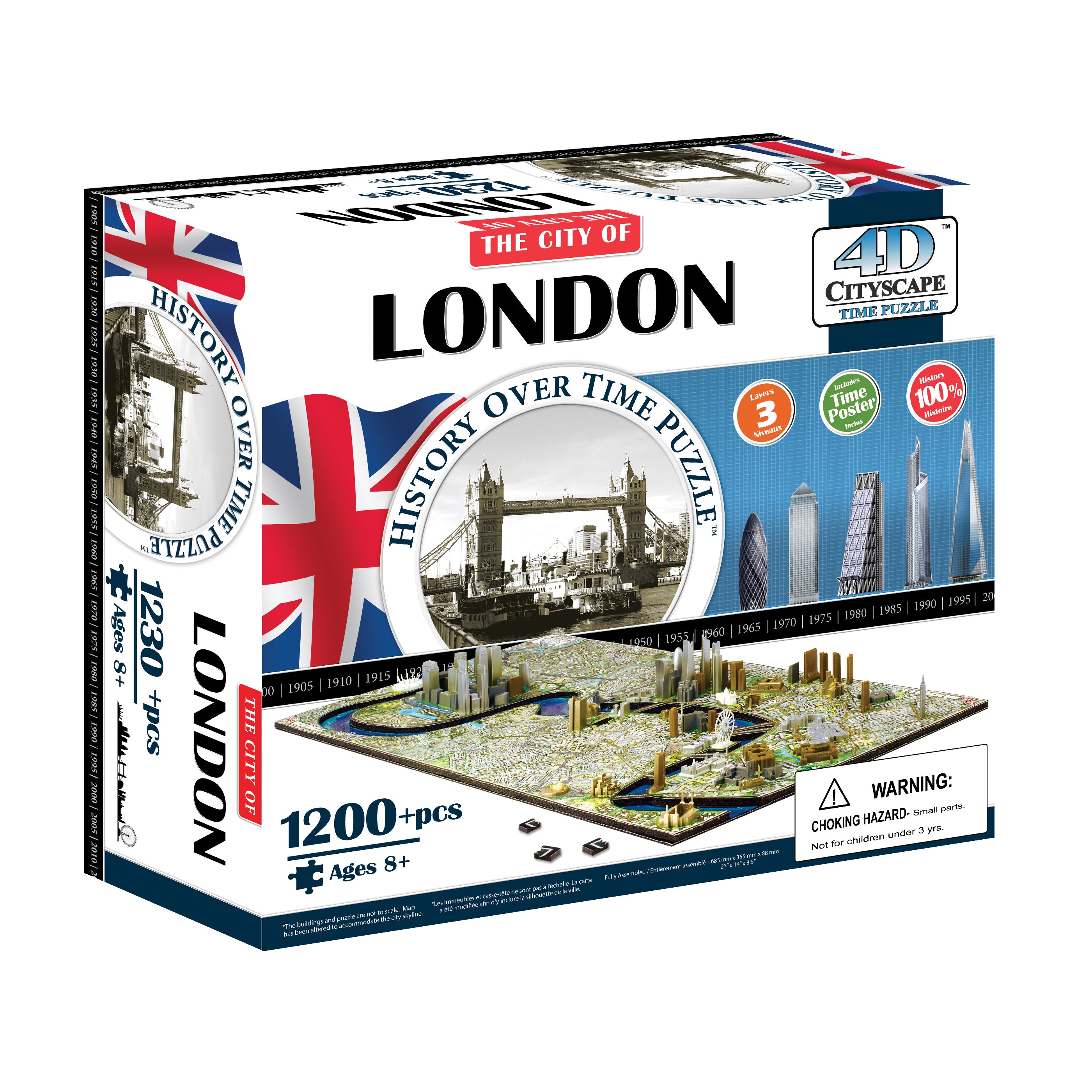 Insatisfecho Elucidación triunfante 4D Cityscape Time Puzzle - London, England | AreYouGame – AreYouGame.com