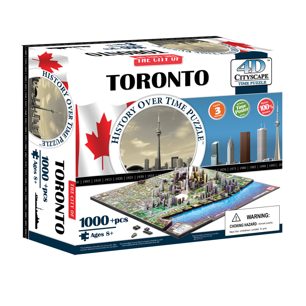4D Cityscape 4D Cityscape Time Puzzle - Toronto, Canada