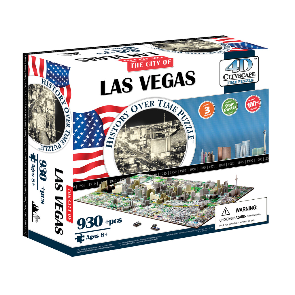 4D Cityscape 4D Cityscape Time Puzzle - Las Vegas, USA