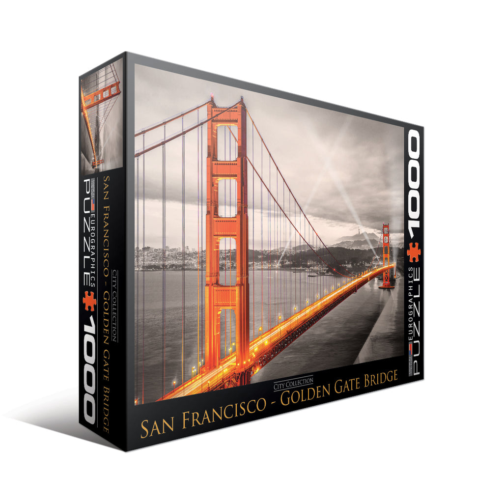 Eurographics Inc City Collection - San Francisco - Golden Gate Bridge: 1000 Pcs
