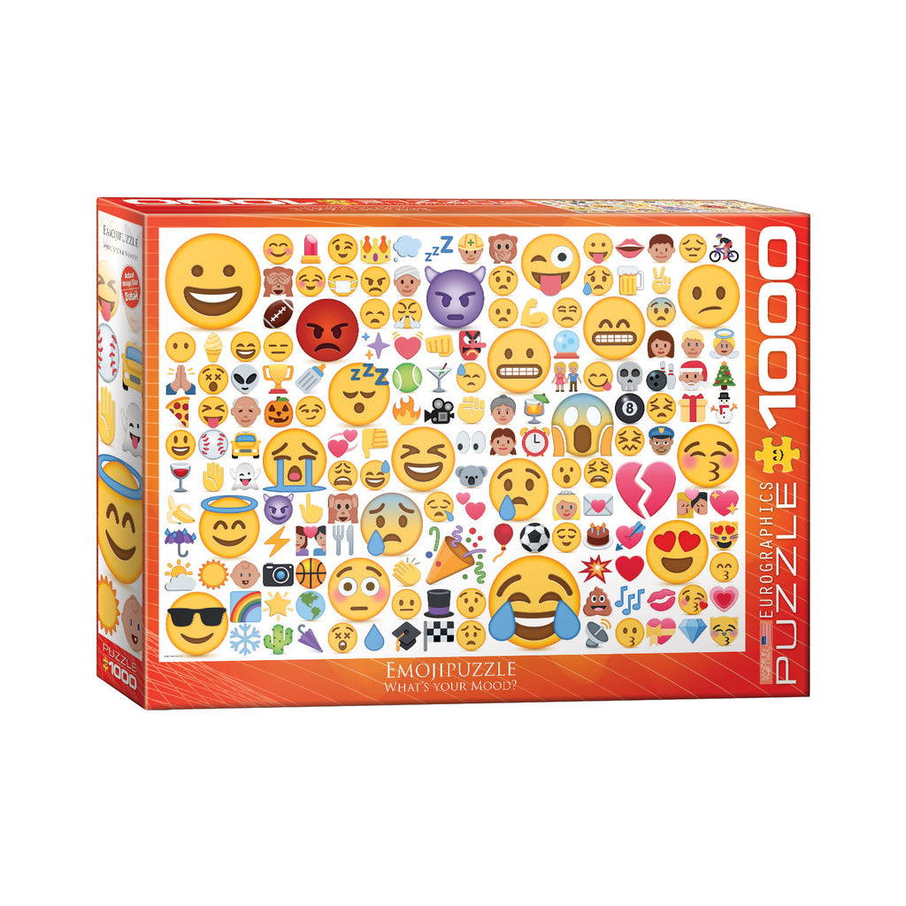 Eurographics Inc Emojipuzzle - What's Your Mood?: 1000 Pcs